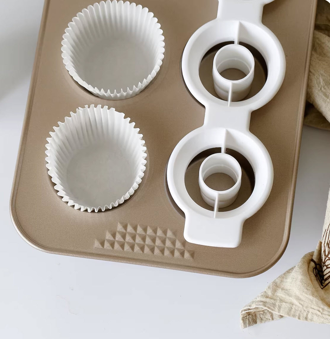 Cupcake Segregator, 3-cavity, 2pcs/set