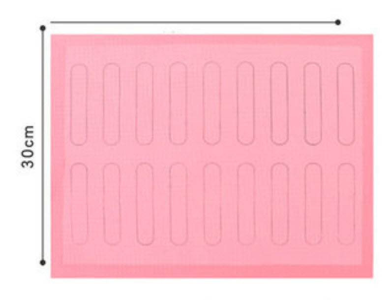 Eclair Baking Mat, 18-prints