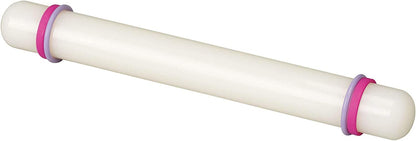 Wilton Fondant Roller, with Guide Rings - 9 inch