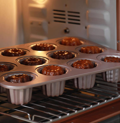 ChefMade Canelés Mould Tray, 12-cavities