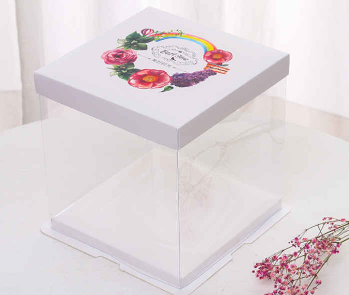 Cake Box, Square, 3-pc set