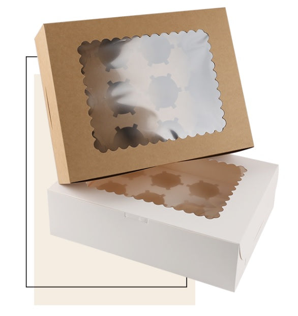 Cupcake Box, 12-cavities