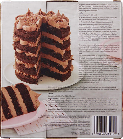 Wilton Easy Layers Round Cake Pan Set, 6"