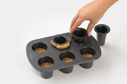 Wilton Cookie Shot Glass Pan Set, 6-cup