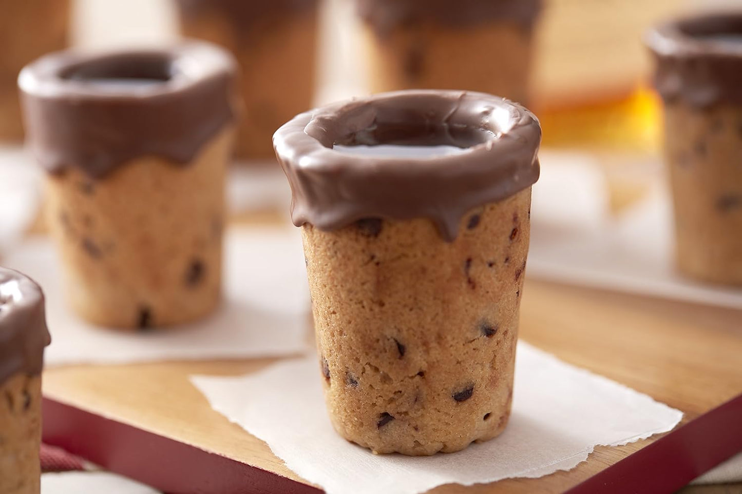 Wilton Cookie Shot Glass Pan Set, 6-cup