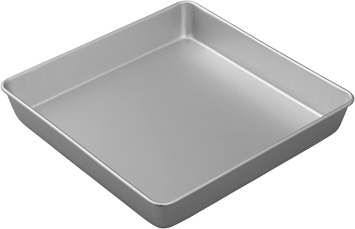 Wilton Performance Pans Aluminum Square Cake and Brownie Pan, 12"x12"