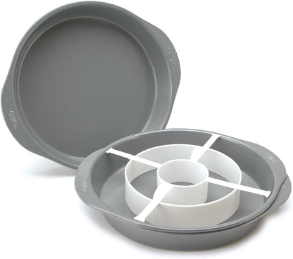 Wilton Checkerboard Cake Pan Set, 4-pc