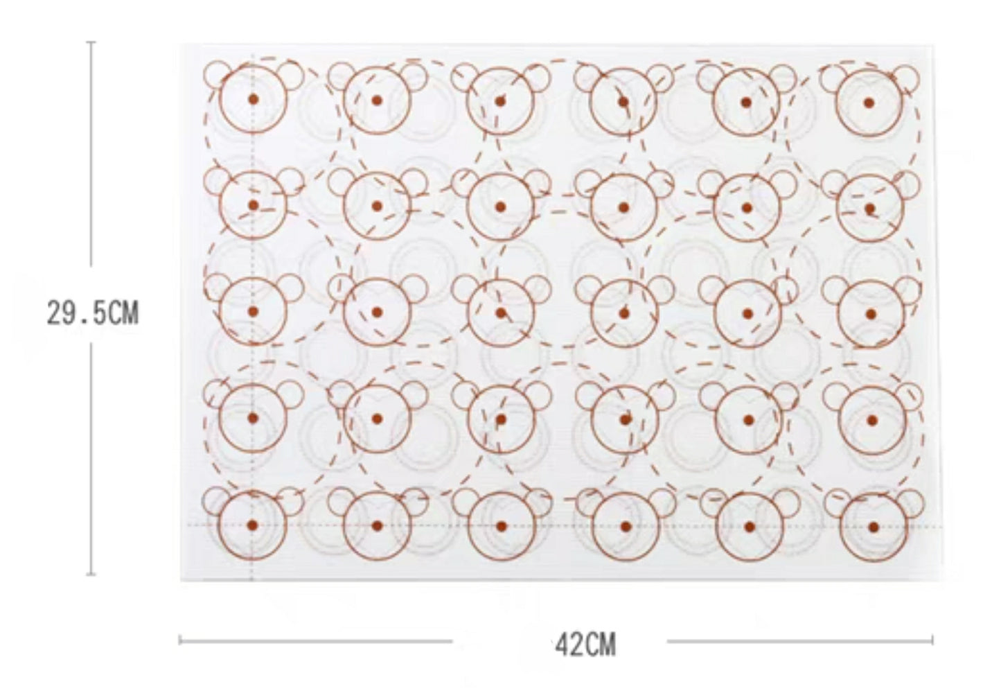 Macaron Baking Mat, Double Side