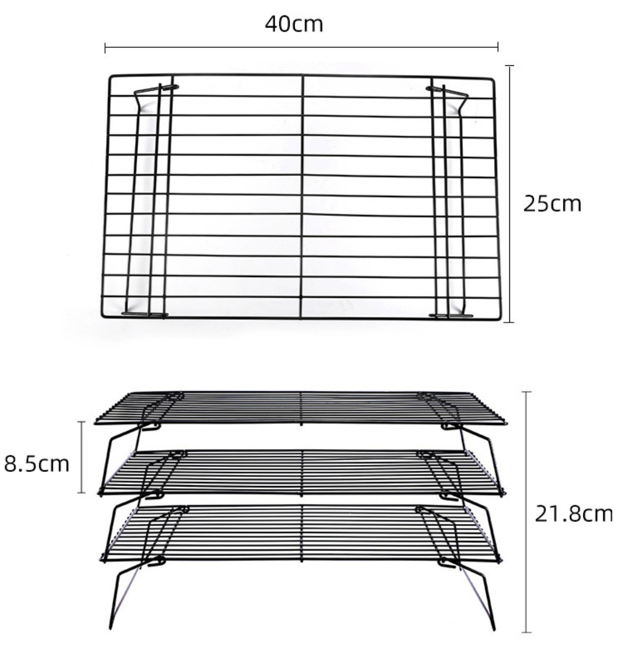 Cooling Rack Set, 3-Tier