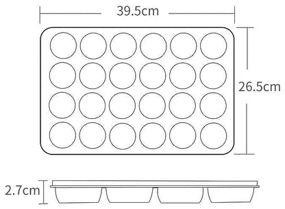Mini Cupcake Pan, 24-cup