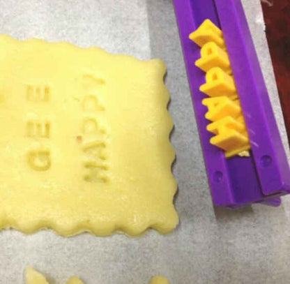 Alphabet Cookie/Biscuit Mould/ Press sets