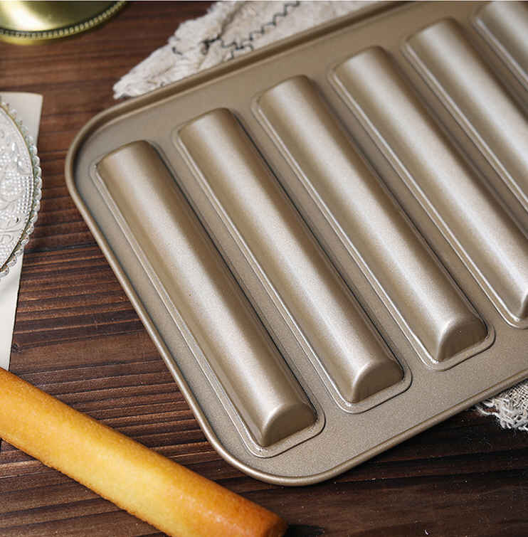 Cigar Mould Tray 6-cavities (Gold)
