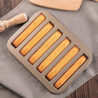 Cigar Mould Tray 6-cavities (Gold)
