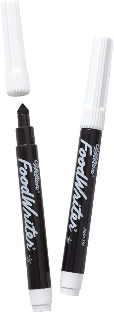 Wilton Black Food Writer Edible Ink Markers, 2-count/pack
