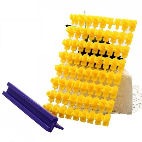 Alphabet Cookie/Biscuit Mould/ Press sets