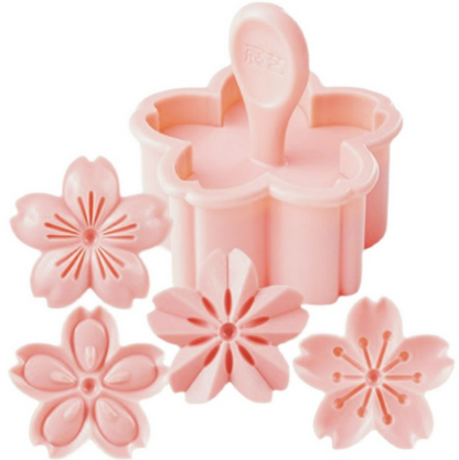 Cookie Mold set, 4pc Cherry Blossum Sakura Flowers