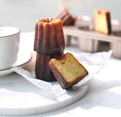 ChefMade Canelés Mould Tray, 6-cavities