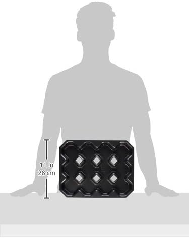 Bakelicious Crispy Corner Brownie Pan, 12-cavities