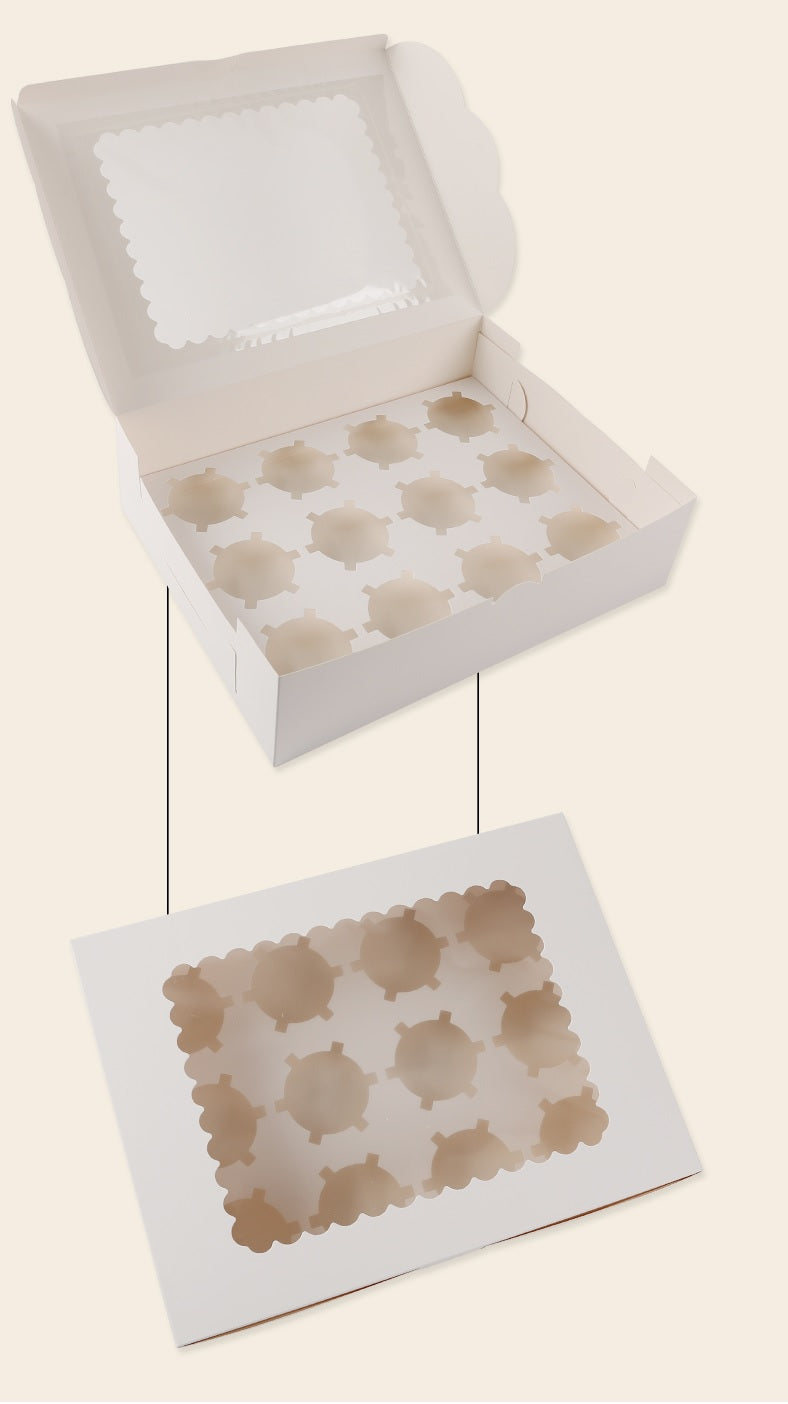 Cupcake Box, 12-cavities