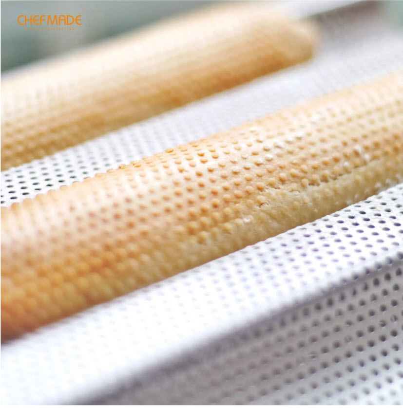 Chefmade Baguette Tray, 3-well, Long