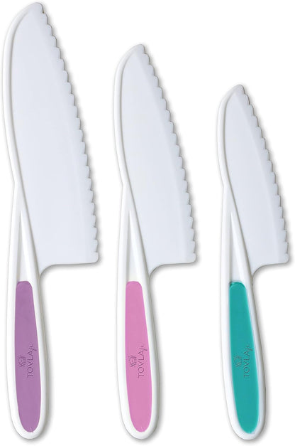 Tovla Nylon Kitchen Baking Jr. Knife Set, 3-pc