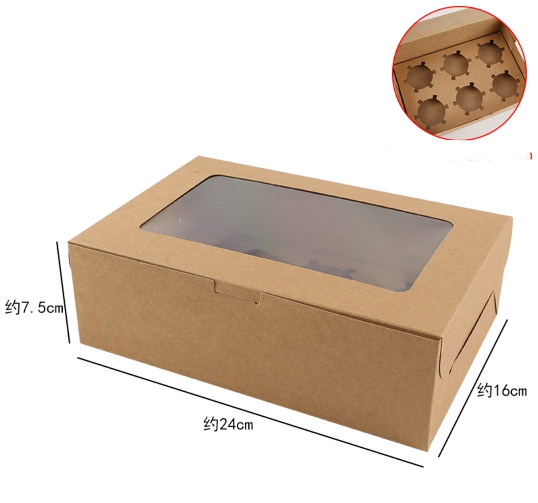 Cupcake Box, 12-cavities