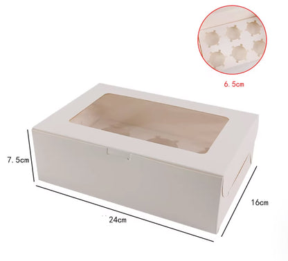 Cupcake Box, 12-cavities