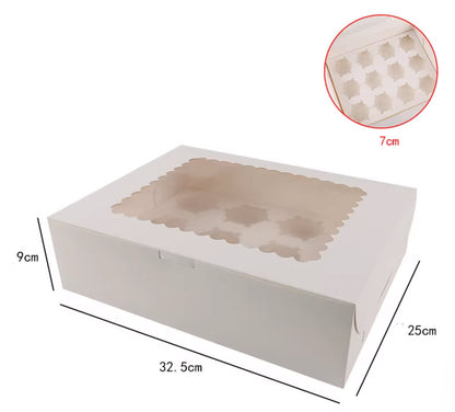 Cupcake Box, 12-cavities