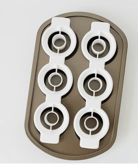 Cupcake Segregator, 3-cavity, 2pcs/set