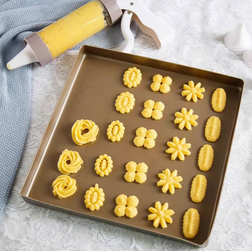 Biscuit Cookie Press Sets, 19 discs