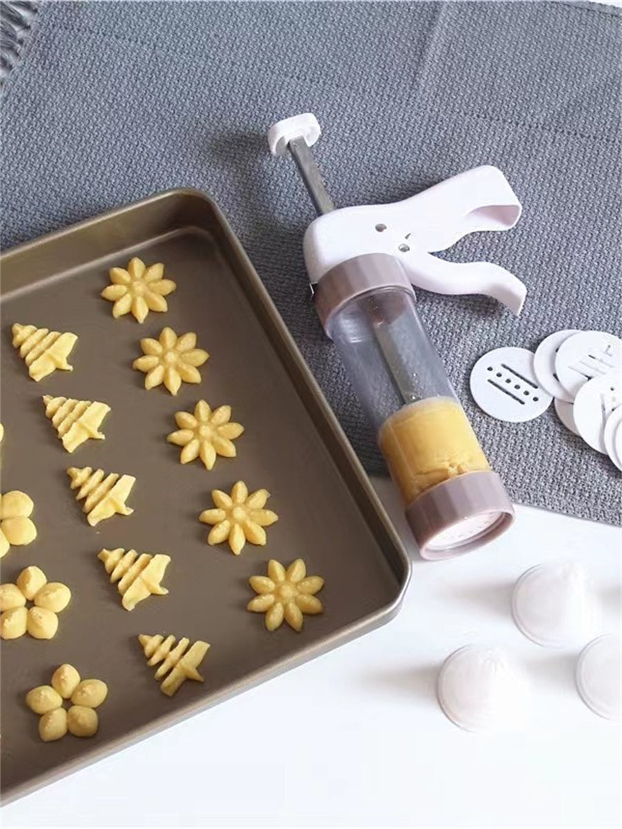 Biscuit Cookie Press Sets, 18 discs