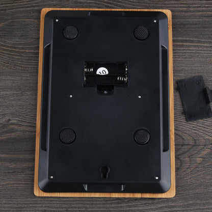 LED Electronic Digital Kitchen Scale, 5Kg/1g, Wooden