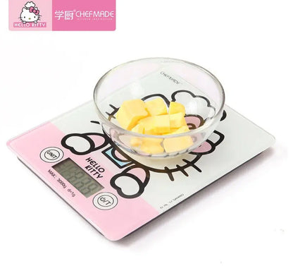 ChefMade Hello Kitty Touchscreen Precision LED Electronic Scale Tempered Glass, 5kg/1g