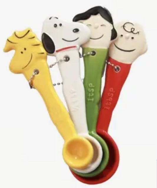 Snoopy Porcelaine Measuring Spoon Set, 4pcs