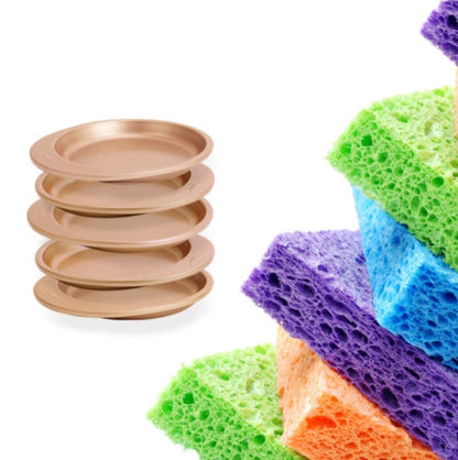 ChefMade Rainbow Cake Pan Set, 5-Pc, Round
