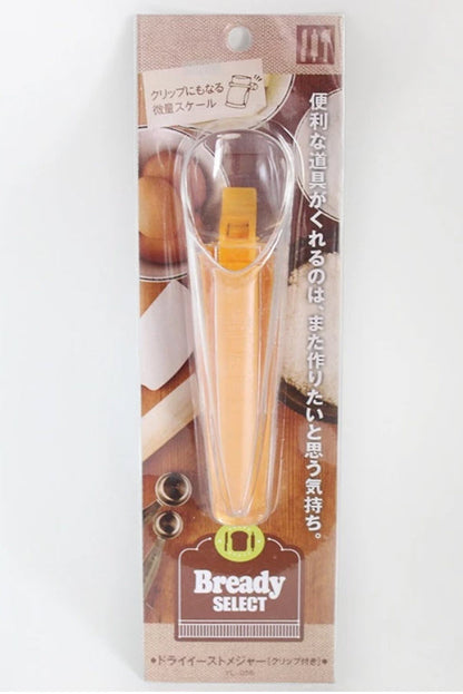 Yeast Measuring Spoon, with Sealing Clip, 1-6g