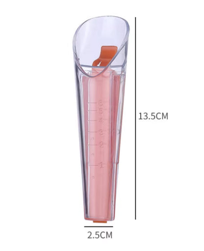 Yeast Measuring Spoon, with Sealing Clip, 1-6g